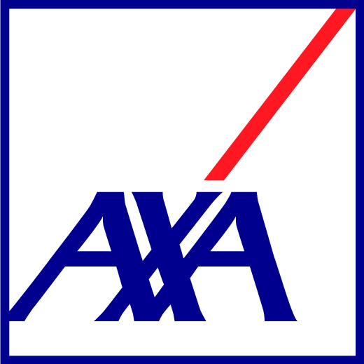 AXA Climate Blue Horizontal