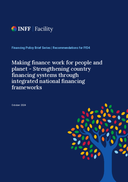 Financing Policy Brief Series | Recommendations for FfD4