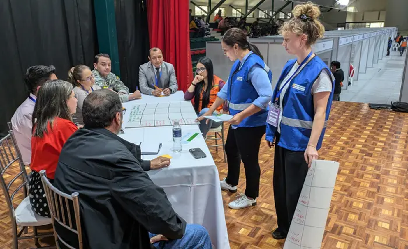 People in a workshop