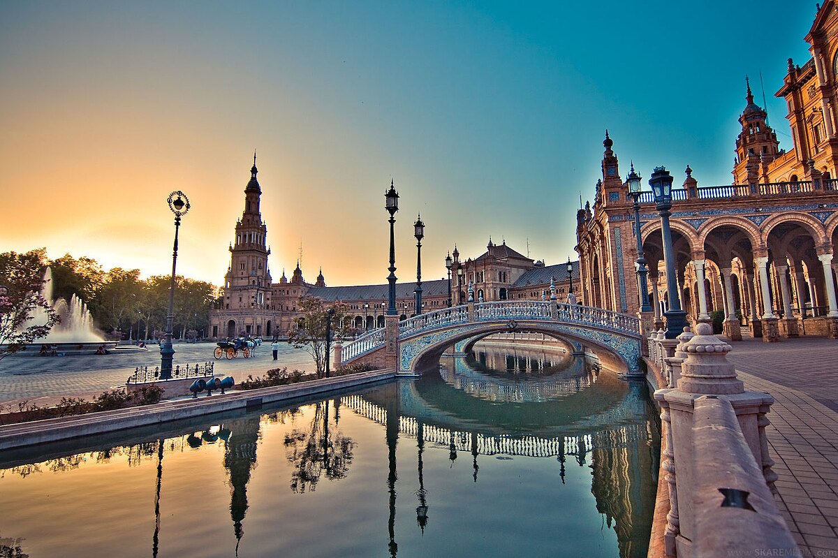 a palace in Sevilla, Spain
