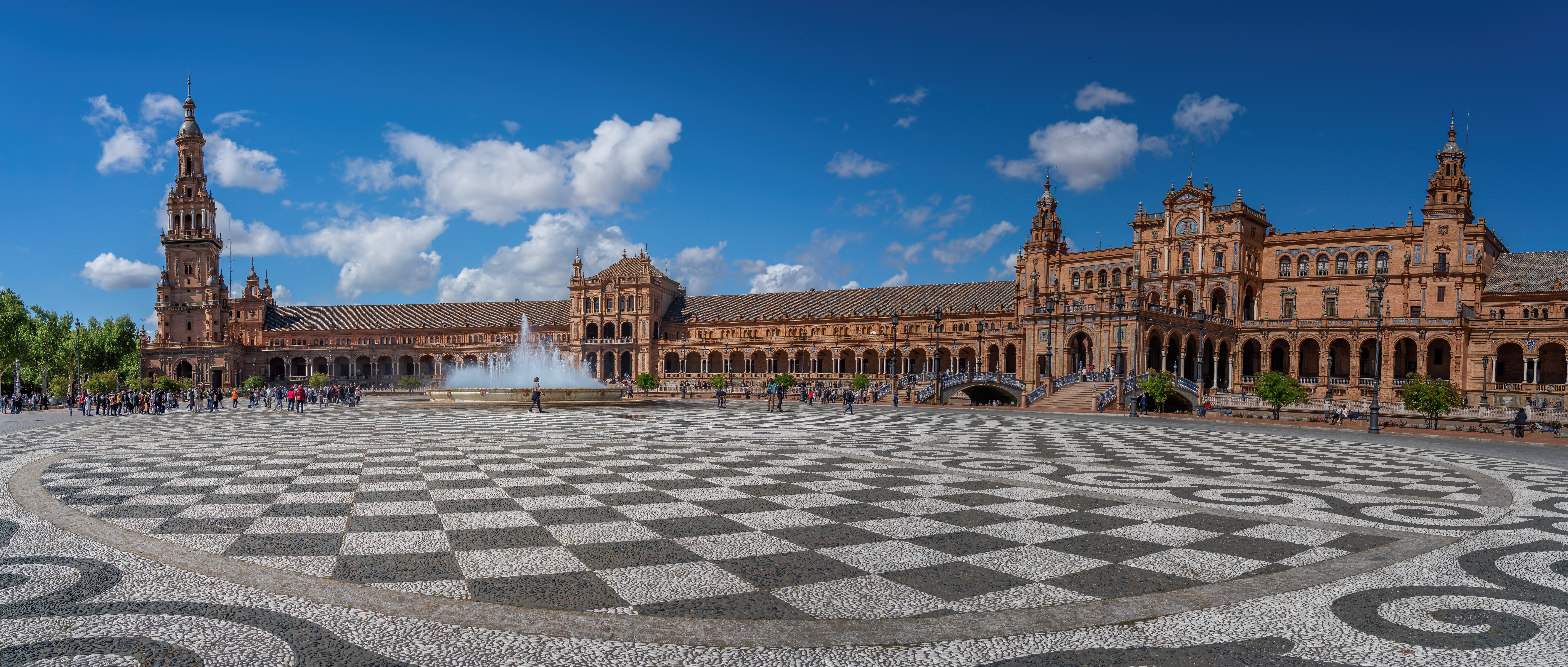 plaza de espana, sevilla, espana