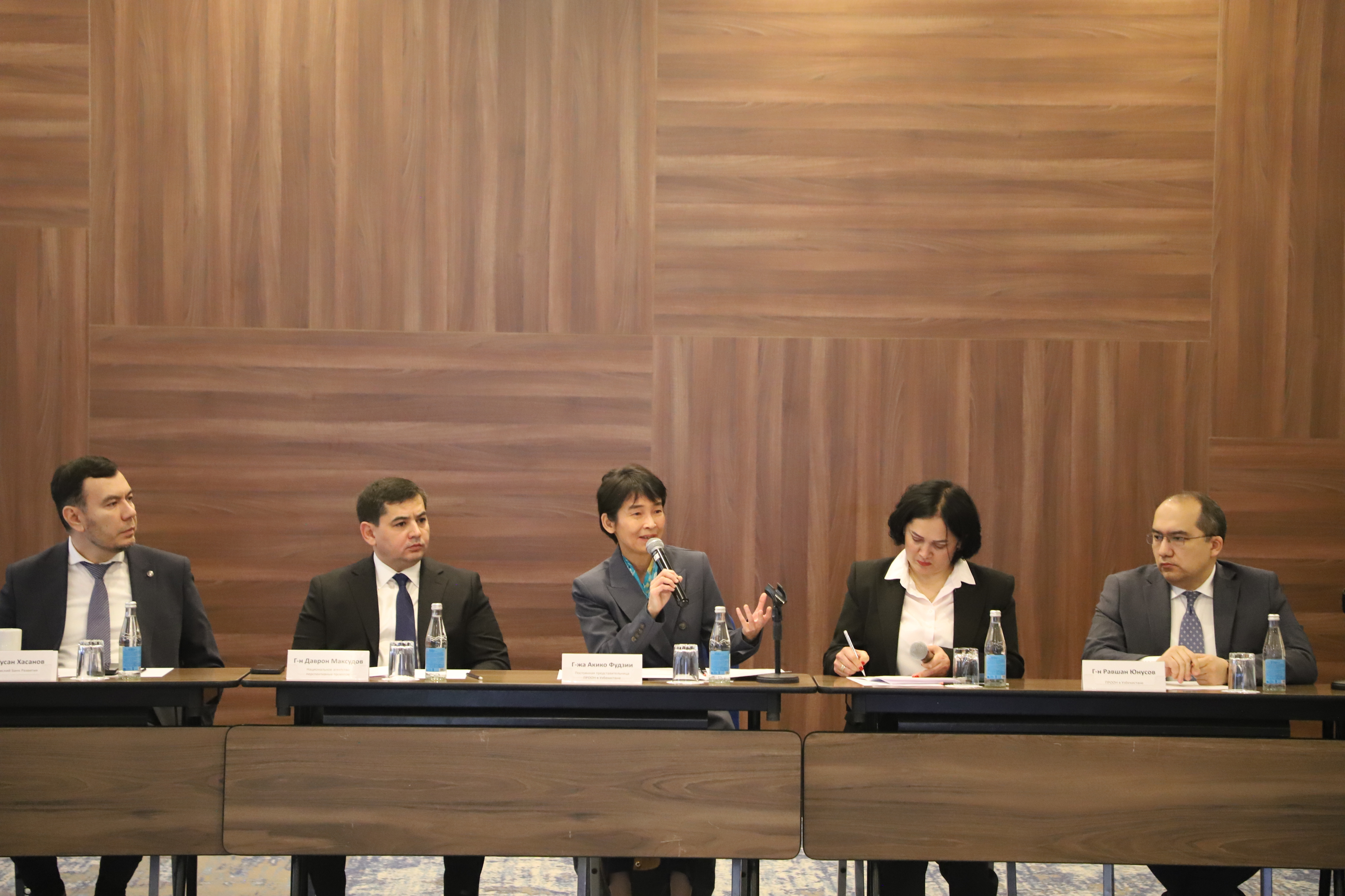 Speakers in a conference