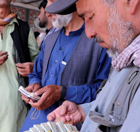 Afghanistan banking system about collapse
