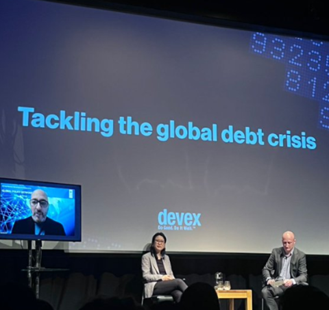 Devex Invested - The future of development finance event on tackling debt crises