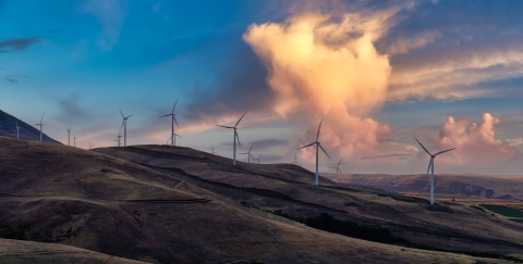 wind turbines