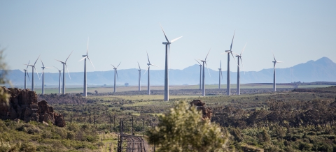 wind turbines