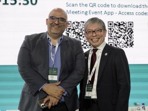 Yuichiro Akita (right), Berne Union President, and Director, Istanbul International Centre for Private Sector in Development at UNDP