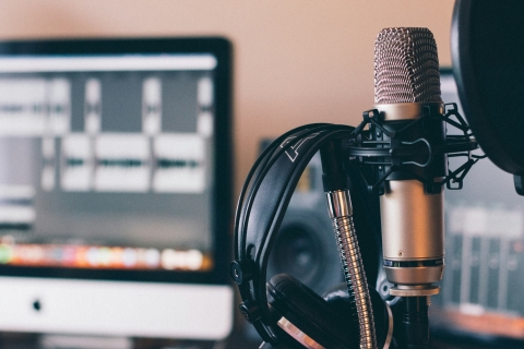 microphone and studio