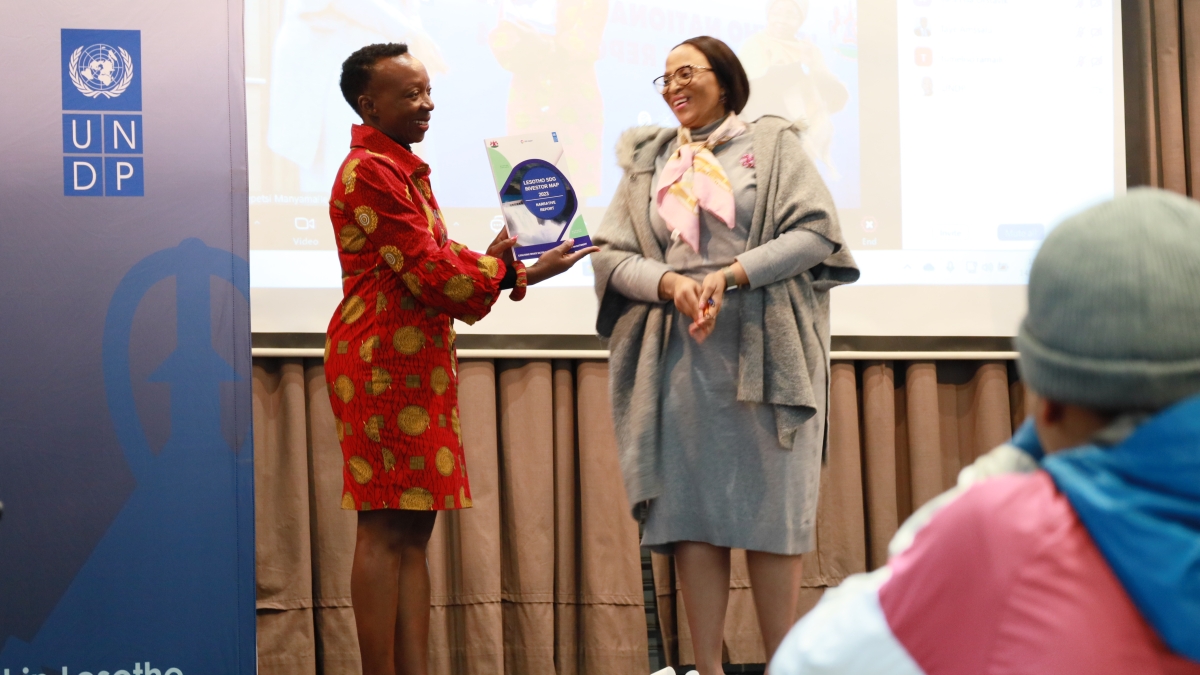 Launch of the SDG Investor Map in Lesotho