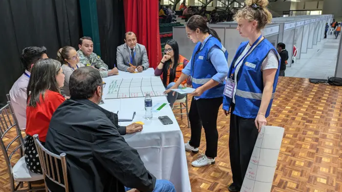 People in a workshop