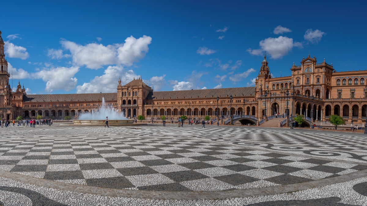 plaza de espana, sevilla, espana