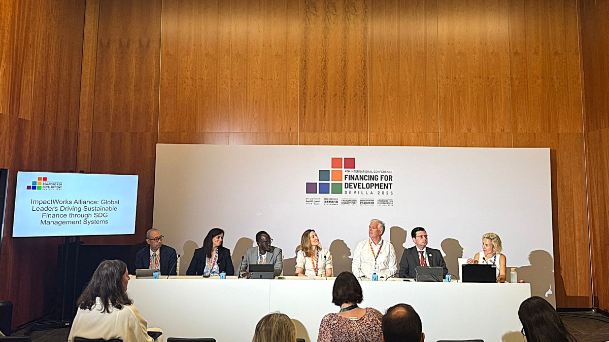 participants in the ImpactWorks Alliance event at FFD4