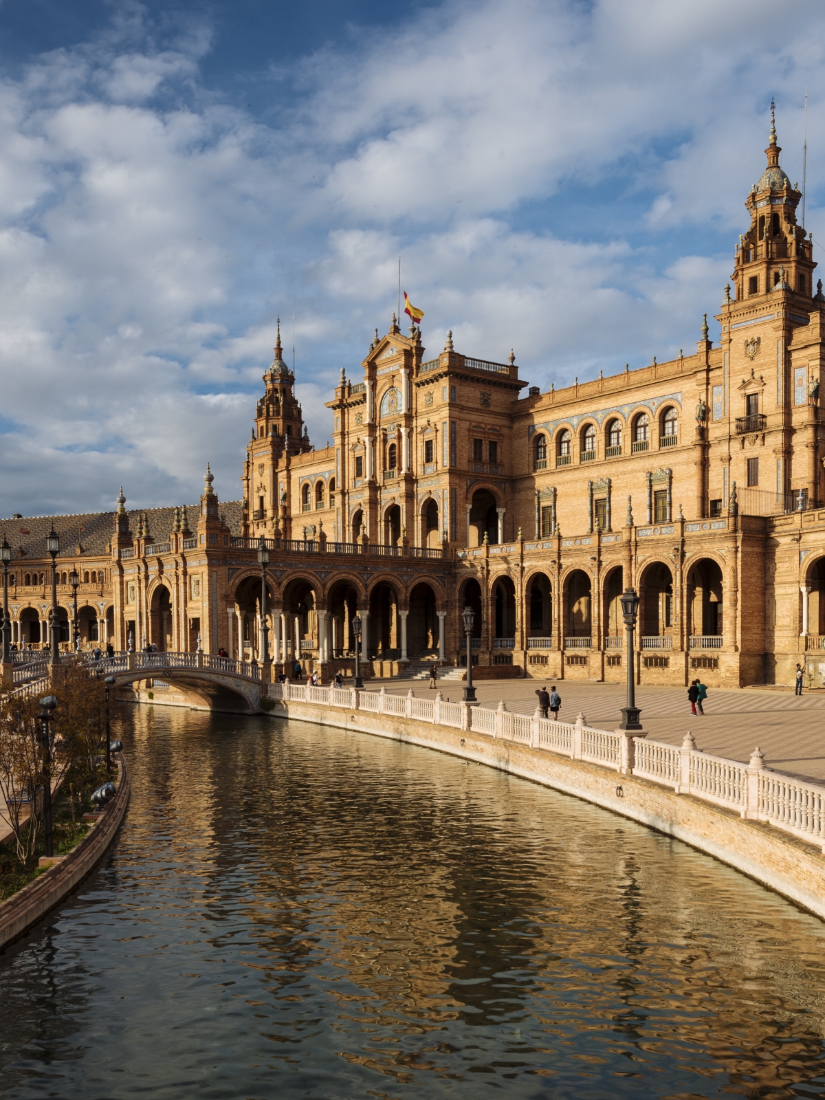 Spanish Plaza in Sevilla, Spain